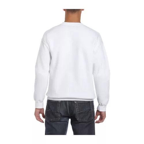 DRYBLEND® ADULT CREWNECK SWEATSHIRT (S, White)