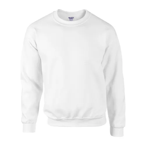 DRYBLEND® ADULT CREWNECK SWEATSHIRT (XL, White)