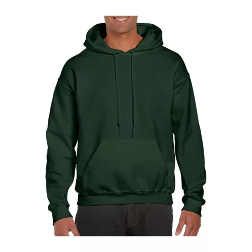 DRYBLEND® ADULT HOODED SWEATSHIRT (S, Forest Green)