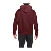 DRYBLEND® ADULT HOODED SWEATSHIRT (2XL, Maroon)