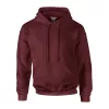 DRYBLEND® ADULT HOODED SWEATSHIRT (2XL, Maroon)