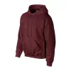 DRYBLEND® ADULT HOODED SWEATSHIRT (2XL, Maroon)