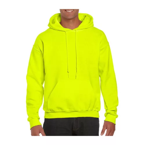 DRYBLEND® ADULT HOODED SWEATSHIRT (2XL, Safety Green)