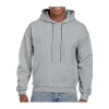 DRYBLEND® ADULT HOODED SWEATSHIRT (2XL, Sport Grey)