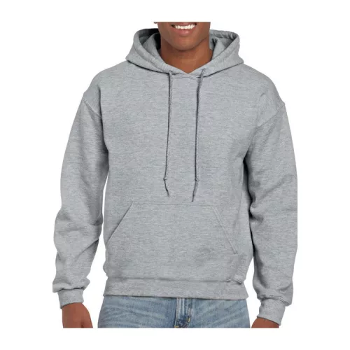 DRYBLEND® ADULT HOODED SWEATSHIRT (2XL, Sport Grey)