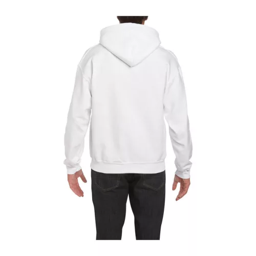 DRYBLEND® ADULT HOODED SWEATSHIRT (2XL, White)