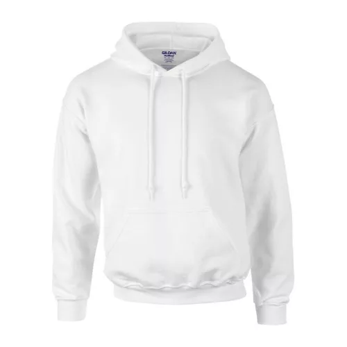 DRYBLEND® ADULT HOODED SWEATSHIRT (2XL, White)