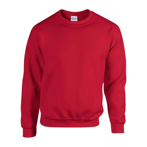 HEAVY BLEND™ ADULT CREWNECK SWEATSHIRT (L, Cherry Red)