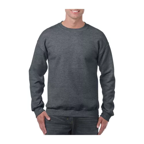HEAVY BLEND™ ADULT CREWNECK SWEATSHIRT (L, Dark Heather)