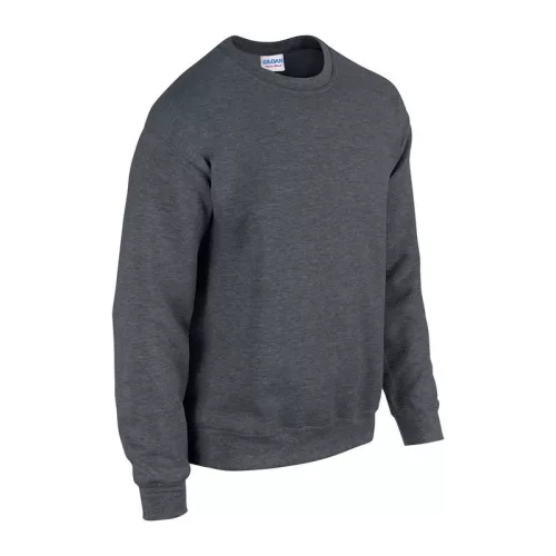 HEAVY BLEND™ ADULT CREWNECK SWEATSHIRT (S, Dark Heather)