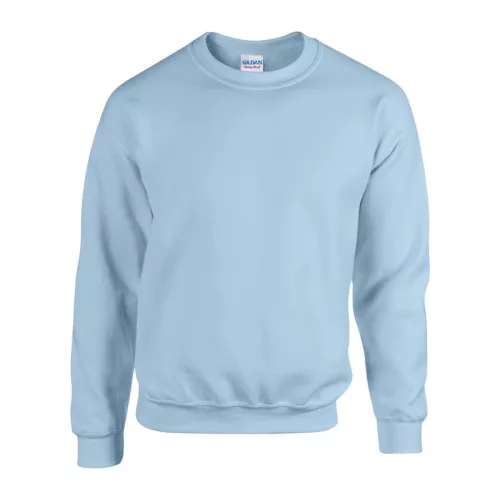 HEAVY BLEND™ ADULT CREWNECK SWEATSHIRT (L, Light Blue)