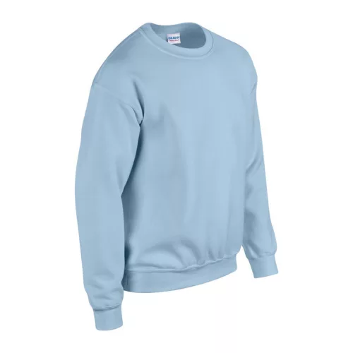 HEAVY BLEND™ ADULT CREWNECK SWEATSHIRT (L, Light Blue)
