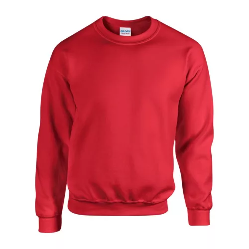 HEAVY BLEND™ ADULT CREWNECK SWEATSHIRT (XL, Red)