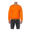 HEAVY BLEND™ ADULT CREWNECK SWEATSHIRT (L, S.Orange)