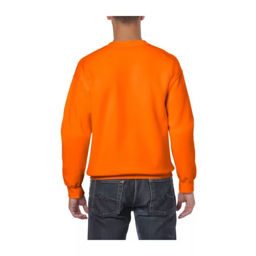 HEAVY BLEND™ ADULT CREWNECK SWEATSHIRT (L, S.Orange)