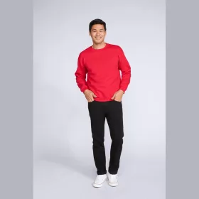 HEAVY BLEND™ ADULT CREWNECK SWEATSHIRT (M, S.Orange)