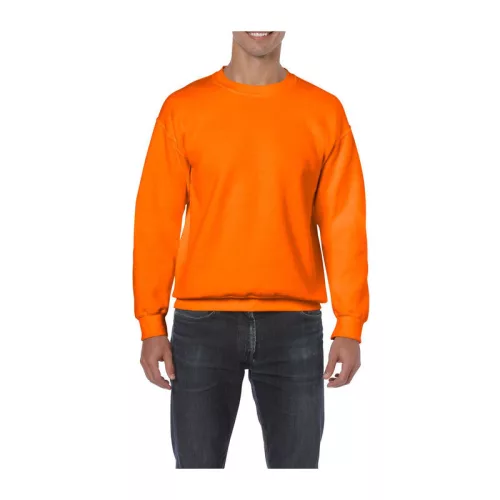 HEAVY BLEND™ ADULT CREWNECK SWEATSHIRT (M, S.Orange)