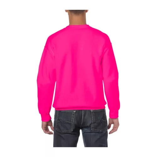 HEAVY BLEND™ ADULT CREWNECK SWEATSHIRT (M, Safety Pink)