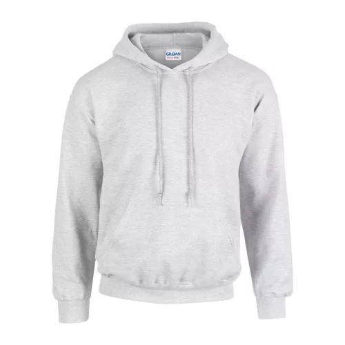 HEAVY BLEND™ ADULT HOODED SWEATSHIRT (2XL, Ash Grey)