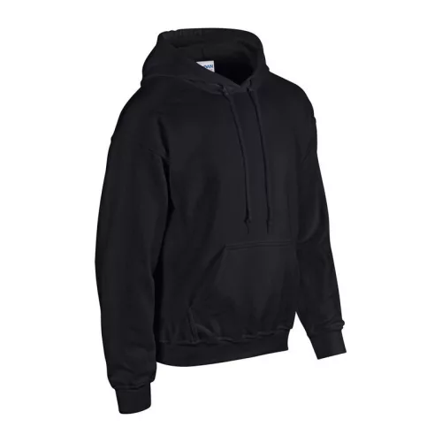 HEAVY BLEND™ ADULT HOODED SWEATSHIRT (2XL, Black)