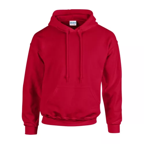 HEAVY BLEND™ ADULT HOODED SWEATSHIRT (2XL, Cherry Red)