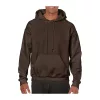 HEAVY BLEND™ ADULT HOODED SWEATSHIRT (2XL, Dark Chocolate)