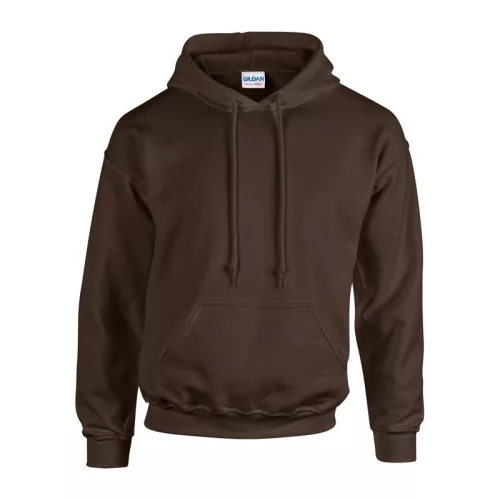 HEAVY BLEND™ ADULT HOODED SWEATSHIRT (2XL, Dark Chocolate)