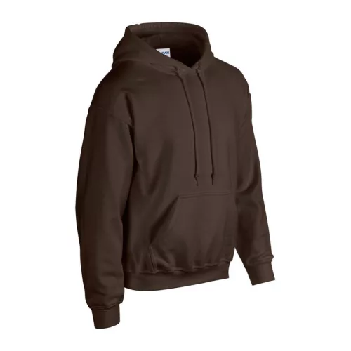 HEAVY BLEND™ ADULT HOODED SWEATSHIRT (2XL, Dark Chocolate)