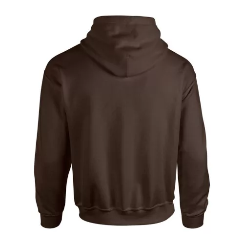 HEAVY BLEND™ ADULT HOODED SWEATSHIRT (2XL, Dark Chocolate)