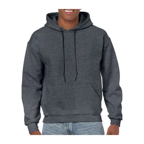 HEAVY BLEND™ ADULT HOODED SWEATSHIRT (2XL, Dark Heather)