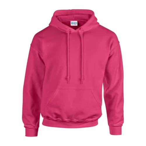 HEAVY BLEND™ ADULT HOODED SWEATSHIRT (2XL, Heliconia)
