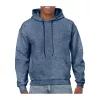 HEAVY BLEND™ ADULT HOODED SWEATSHIRT (M, Heather Sport Dark Navy)
