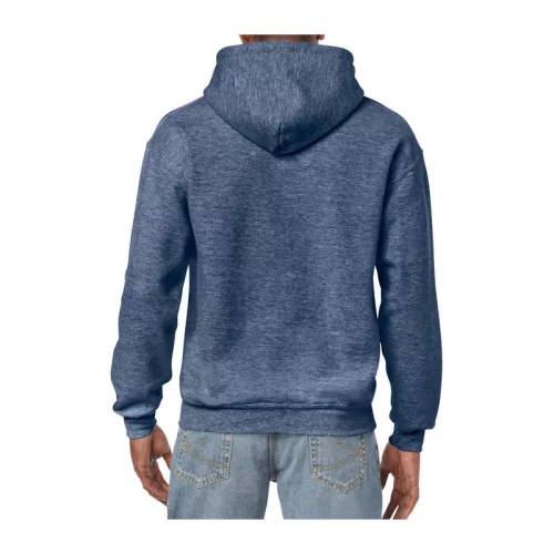 HEAVY BLEND™ ADULT HOODED SWEATSHIRT (M, Heather Sport Dark Navy)
