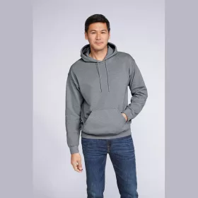   HEAVY BLEND™ ADULT HOODED SWEATSHIRT (XL, Heather Sport Scarlet Red)