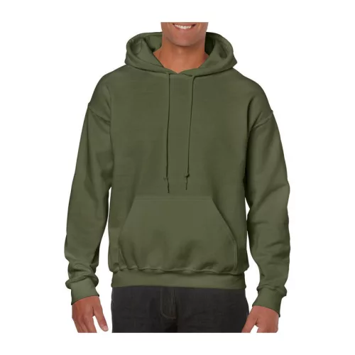 HEAVY BLEND™ ADULT HOODED SWEATSHIRT (3XL, Military Green)
