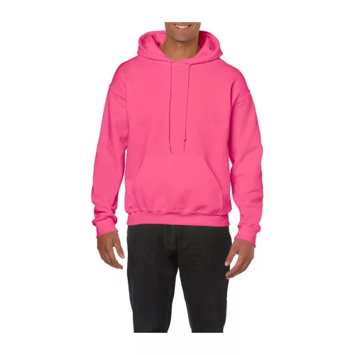 HEAVY BLEND™ ADULT HOODED SWEATSHIRT (2XL, Safety Pink)