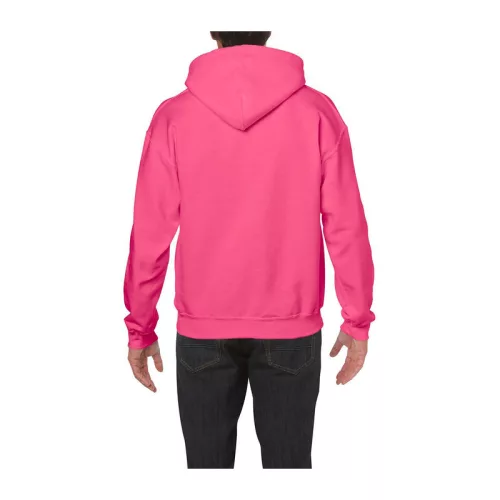 HEAVY BLEND™ ADULT HOODED SWEATSHIRT (2XL, Safety Pink)