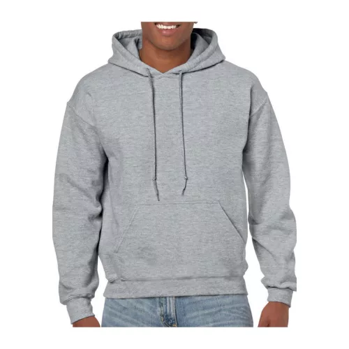 HEAVY BLEND™ ADULT HOODED SWEATSHIRT (2XL, Sport Grey)