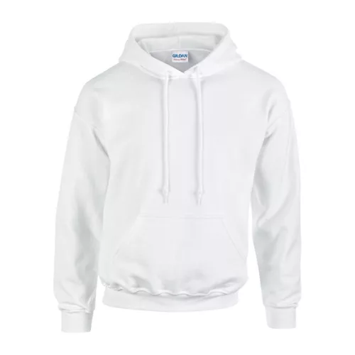 HEAVY BLEND™ ADULT HOODED SWEATSHIRT (2XL, White)
