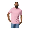 Light Cotton Adult T-Shirt (2XL, Light Pink)