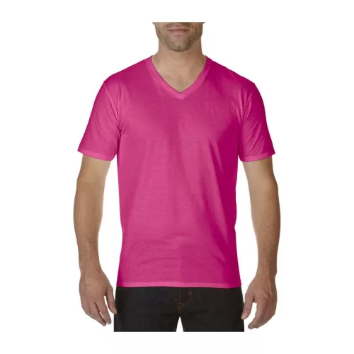 PREMIUM COTTON® FELNŐTT V-NYAKÚ PÓLÓ (M, Heliconia)