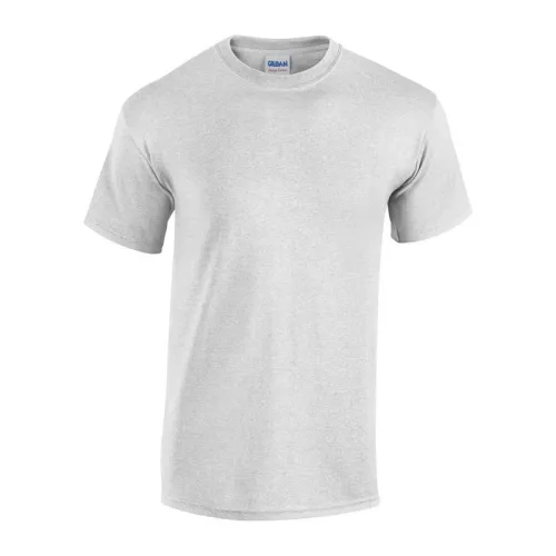 HEAVY COTTON ADULT T-SHIRT (S, Ash Grey)