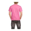 HEAVY COTTON ADULT T-SHIRT (L, Azalea)