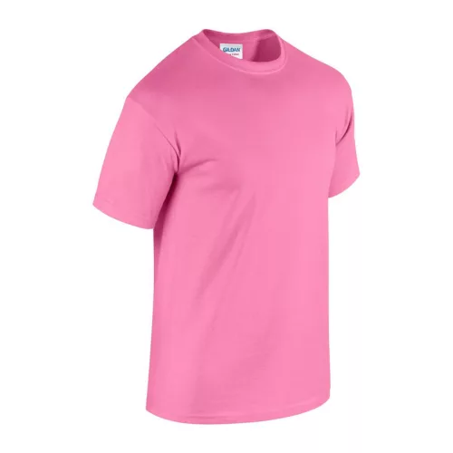 HEAVY COTTON ADULT T-SHIRT (L, Azalea)
