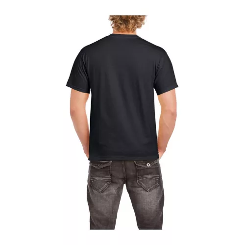 HEAVY COTTON ADULT T-SHIRT (2XL, Black)