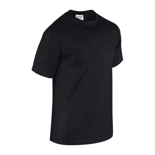 HEAVY COTTON ADULT T-SHIRT (4XL, Black)