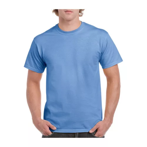 HEAVY COTTON ADULT T-SHIRT (S, Carolina Blue)