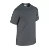 HEAVY COTTON ADULT T-SHIRT (L, Charcoal)