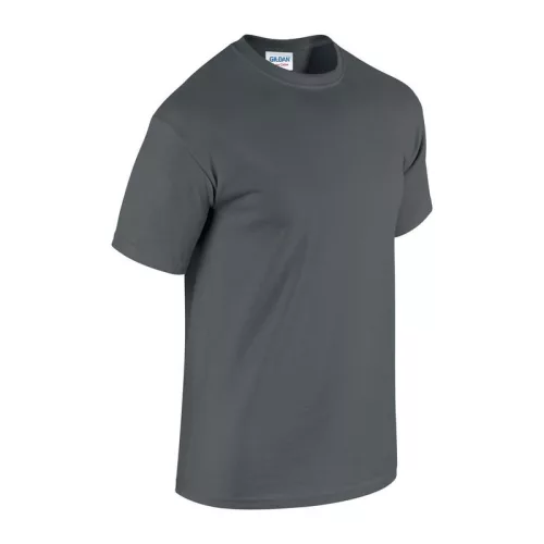 HEAVY COTTON ADULT T-SHIRT (M, Charcoal)