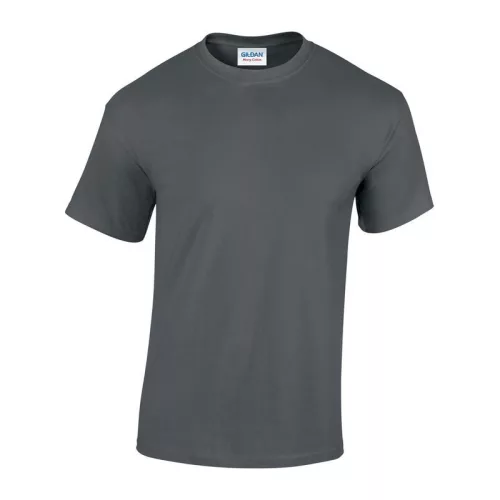 HEAVY COTTON ADULT T-SHIRT (XL, Charcoal)